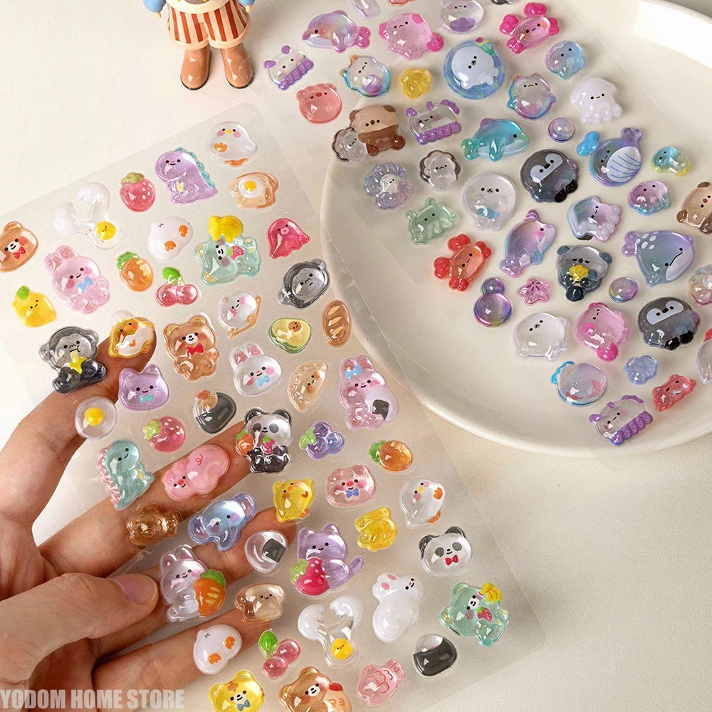 4Pcs Creative 3D Relief Sticke - Embellishments For Scrapbooking review and price