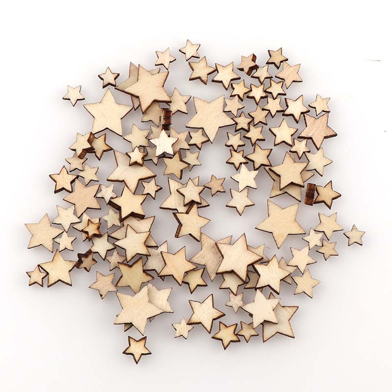 100Pcs DIY Size mixing Pentagr - Embellishments For Scrapbooking review and price