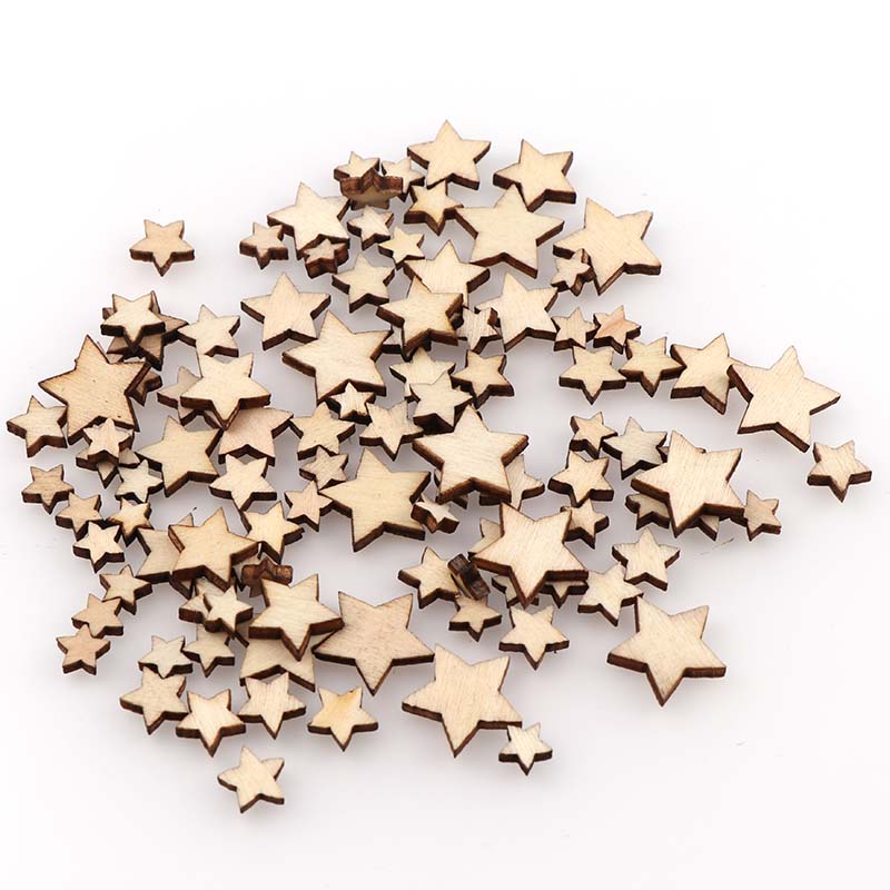 100Pcs DIY Size mixing Pentagr - Embellishments For Scrapbooking review and price
