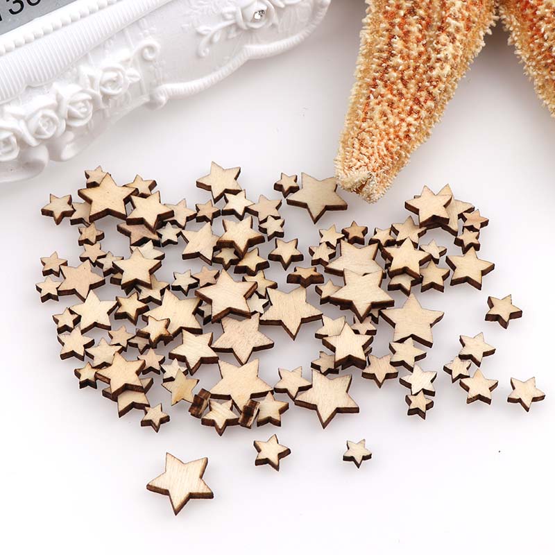 100Pcs DIY Size mixing Pentagr - Embellishments For Scrapbooking review and price