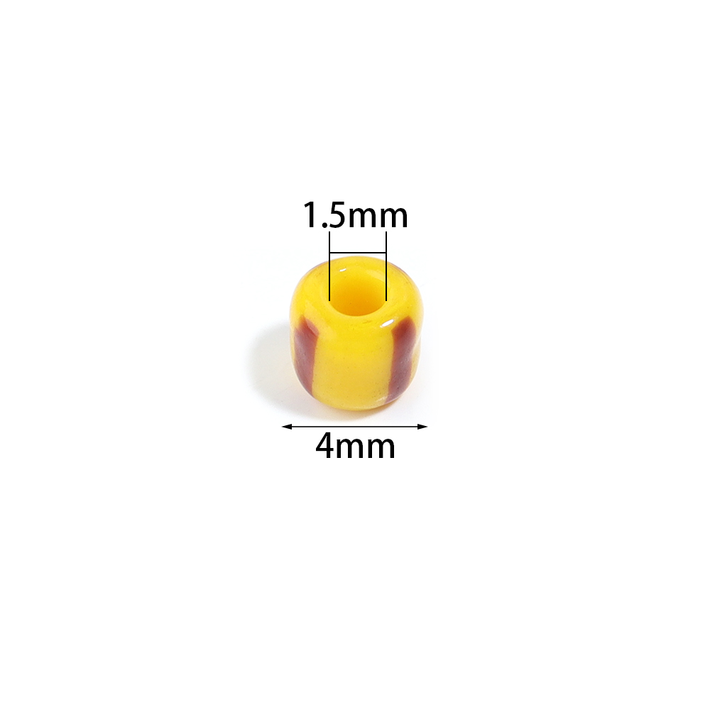 10g 4mm Watermelon Acrylic Bea - Embroidery Craft review and price